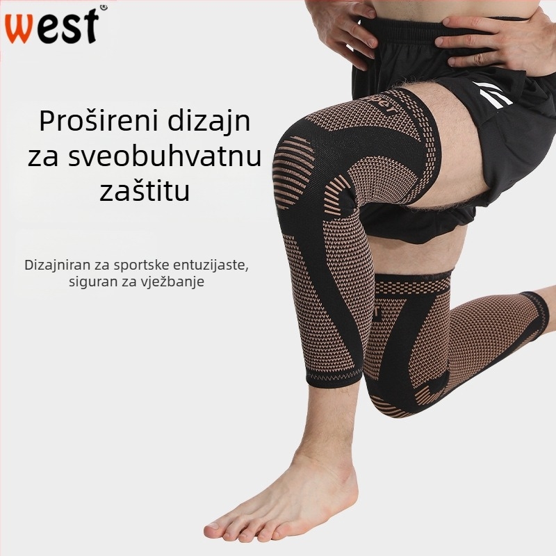 Bakreno koljeno jastučić — topla zaštita zglobova, unisex, jesen-zima, debela i produžena verzija