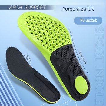 Ulošci za potporu luka za tenisice, prozračni, antibakterijski protiv mirisa, apsorbiraju udarce, za muškarce i žene, pogodna za košarkaške tenisice