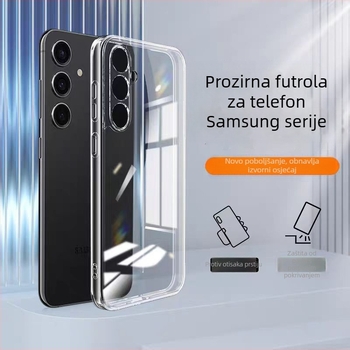 Prozirna TPU futrola za Samsung S24 / S24 Ultra, s punom zaštitom i zaštitom objektiva