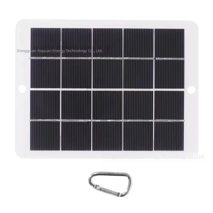 Prijenosni vanjski solarni panel 3W, 5V USB, fleksibilni polikristalni modul za mobilno punjenje, CE/FCC/RoHS certificirano