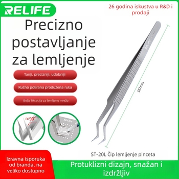 Pinzete za cinkanje – precizno pozicioniranje i učvršćivanje, nehrđajući čelik, otporno na koroziju, industrijska upotreba