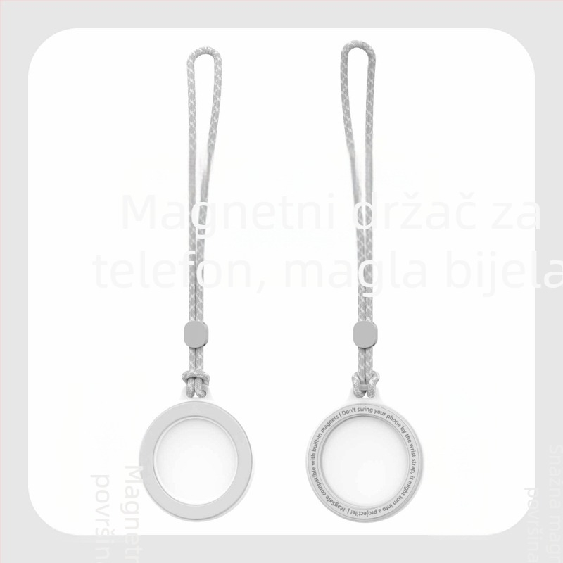 KILO MILO MagSafe magnetska statična stojak i prsten za vješanje torbe, proziran dizajn, plastični materijal, opći stil