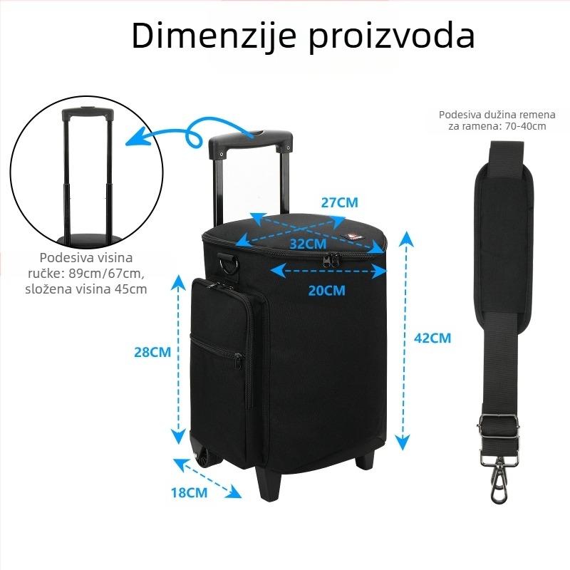 Zaštitni poklopac za Bose S1 Pro/S1 Pro+ od Ralink Paul – model 005-C001-050053, OEM obrada, uveden na tržište 2024., kreativno skladištenje i zaštita