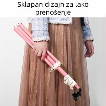 Hanmi BN-5160 Stativ za telefon za prijenos uživo, Željezna konstrukcija, Univerzalna kompatibilnost, Prilagodljiv