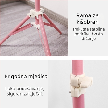 Hanmi BN-5160 Stativ za telefon za prijenos uživo, Željezna konstrukcija, Univerzalna kompatibilnost, Prilagodljiv