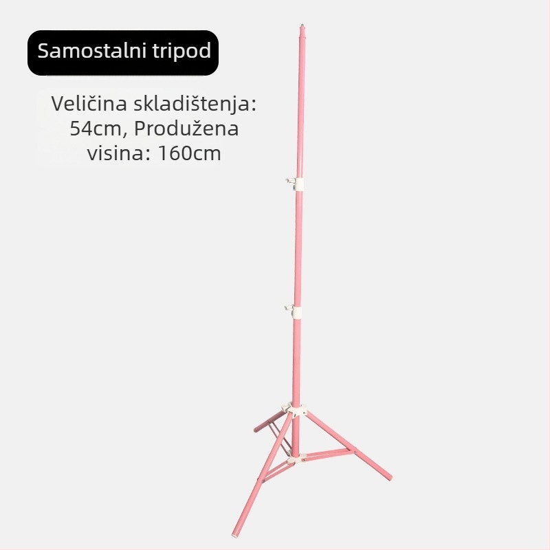Hanmi BN-5160 Stativ za telefon za prijenos uživo, Željezna konstrukcija, Univerzalna kompatibilnost, Prilagodljiv