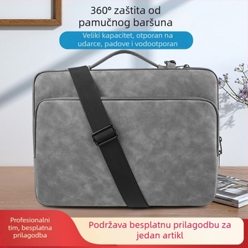 Nova torbica za laptop s airbagom, unisex, 14-inčni, kompatibilna s Apple, Huawei, Lenovo