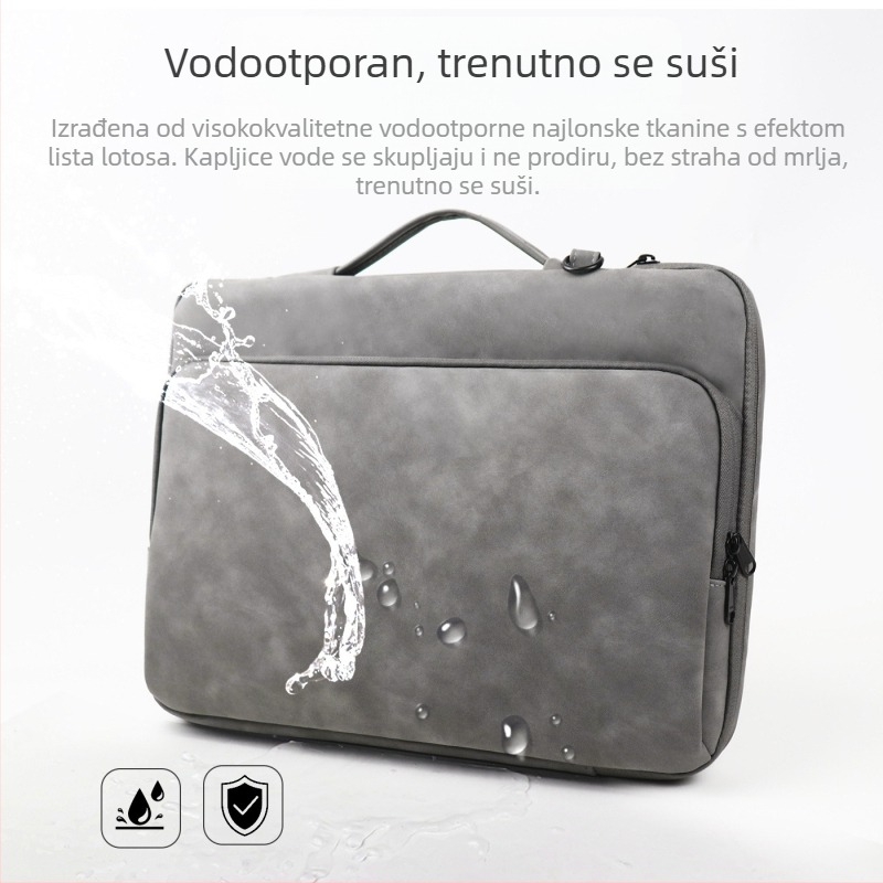 Nova torbica za laptop s airbagom, unisex, 14-inčni, kompatibilna s Apple, Huawei, Lenovo