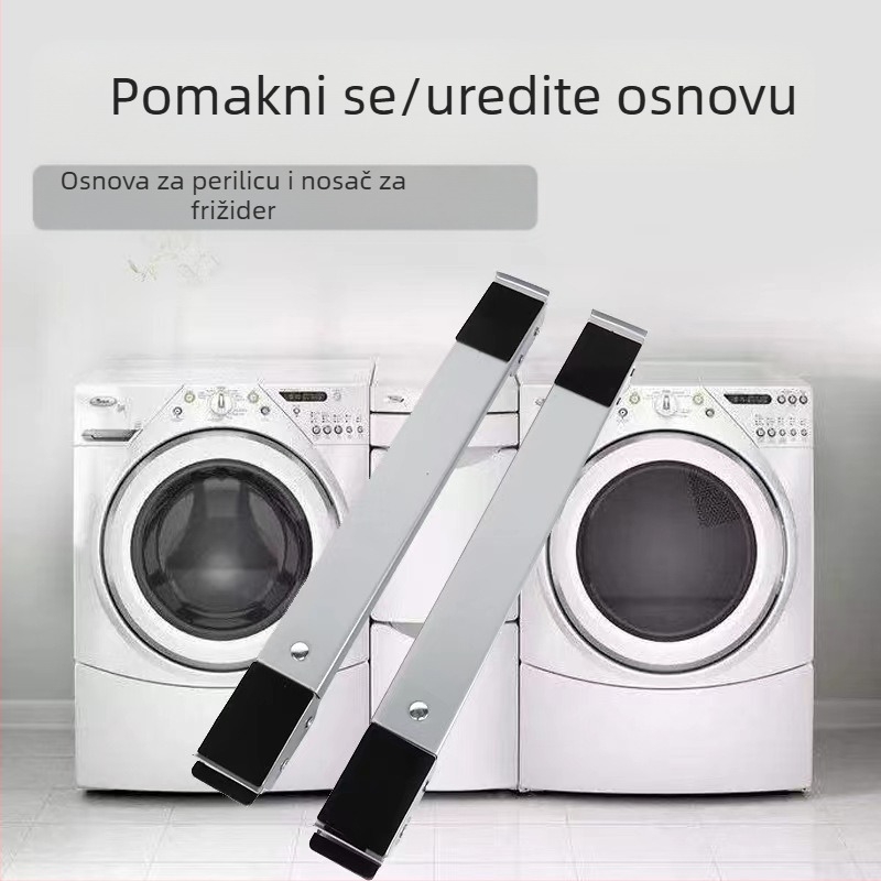 Jiatuo Nosivi za hladnjak i perilicu – Čelik debljine 45, set od 2 komada, kućna upotreba, nacionalni standard
