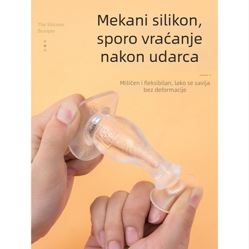 PVC stoper za vrata, zidna montaža, Regularni model, moderan minimalistički stil