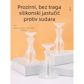PVC stoper za vrata, zidna montaža, Regularni model, moderan minimalistički stil