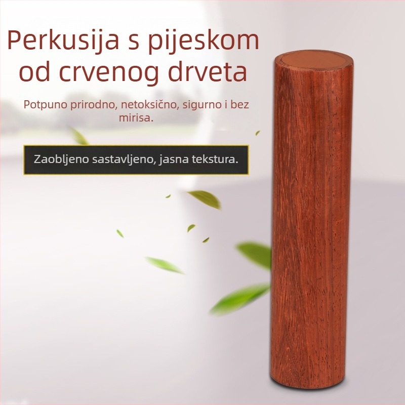 Orffov pijeskovani bubanj za udaraljke, model MJ-20, porijeklo Zhejiang, pakiranje OPP vrećica, pogodno za glazbene instrumente, licencirana privatna etiketa: Da