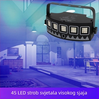 LED rotirajuće atmosfersko svjetlo s glasovnim upravljanjem za sobu ili bar