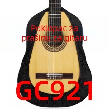 Kryt za gitaru od flanel tkanine, model GC921, PVC pakiranje, pogodan za zapadne žične instrumente