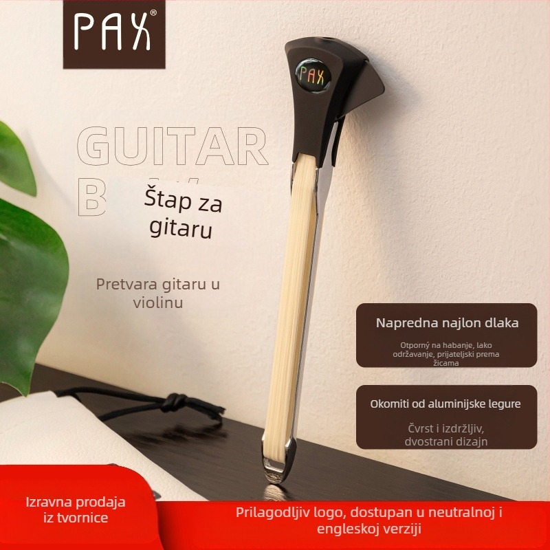 PAX P1 gitarski luk, aluminijska legura, u kutiji – pribor za zapadne žičane instrumente