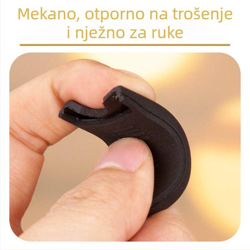 Držač prsta za saksofon – silikonasti naslon palca, Feather Tone, univerzalno za sopran/alt/tenor saksofon