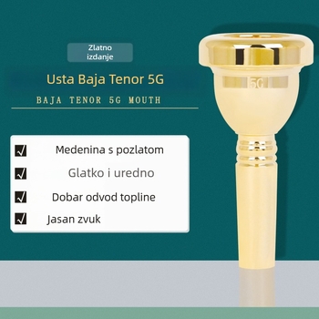 Duža za tenor trombon TR-03, lakirana mesing