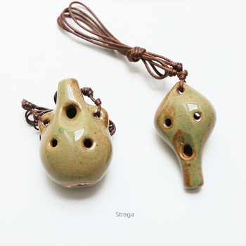 6‑rupa keramička ocarina u C, Shengyao Ceramics (Materijal: Porcelan; Kategorija: Ostalo; Pakiranje: Standardno)
