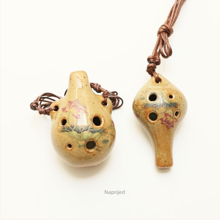 6‑rupa keramička ocarina u C, Shengyao Ceramics (Materijal: Porcelan; Kategorija: Ostalo; Pakiranje: Standardno)