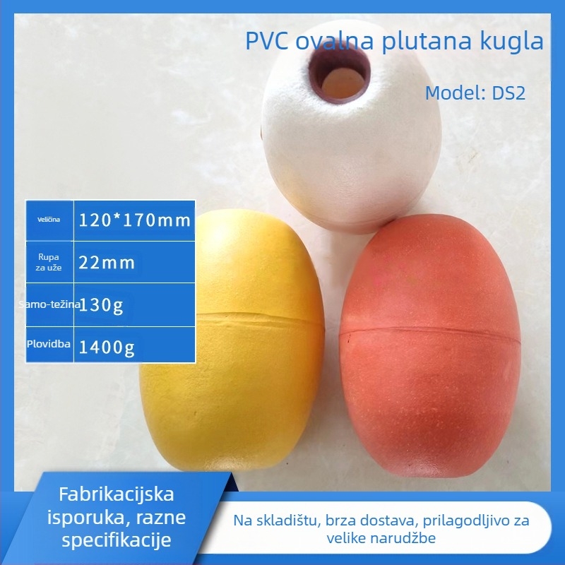 Plastična plutva za ribolov – vertikalni drift