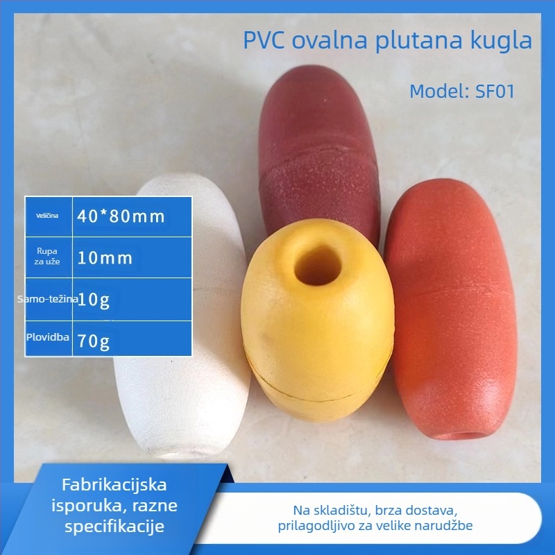 Plastična plutva za ribolov – vertikalni drift