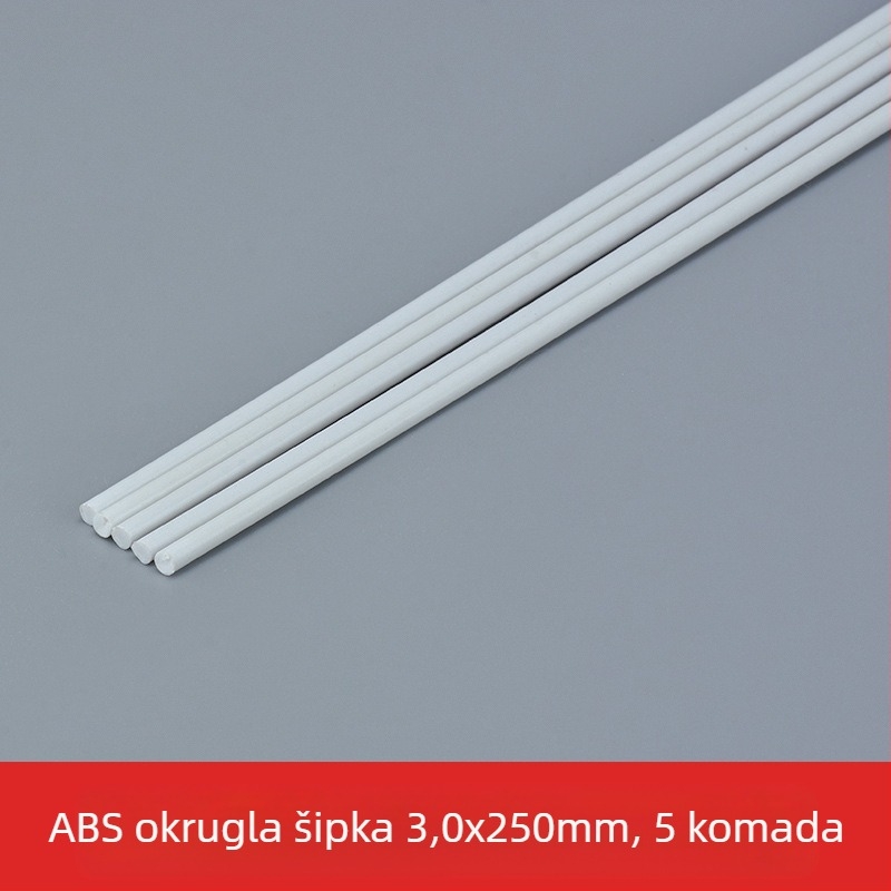 Plastični DIY građevni model, statični komplet za 15+