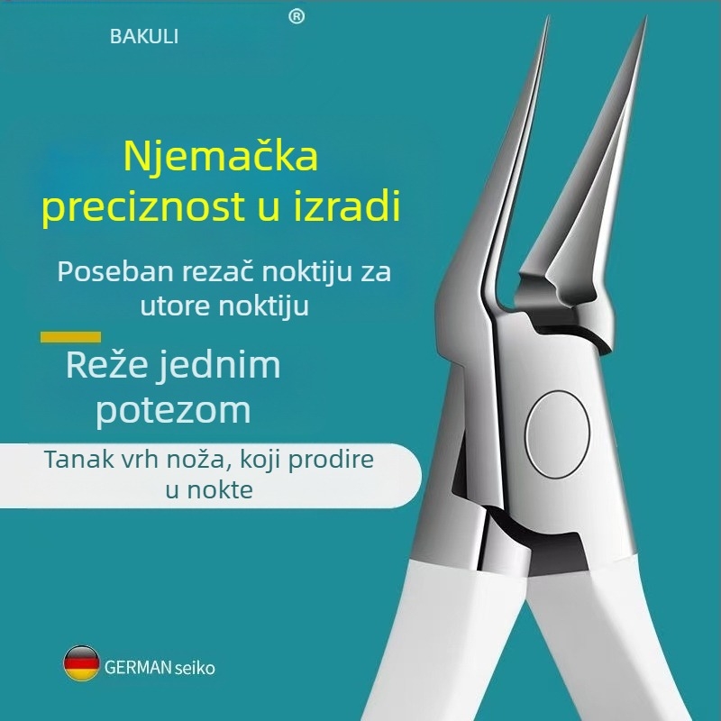 Set alata za njegu noktiju – od ugljičnog čelika, 114 g, marke Baku li, za opću uporabu