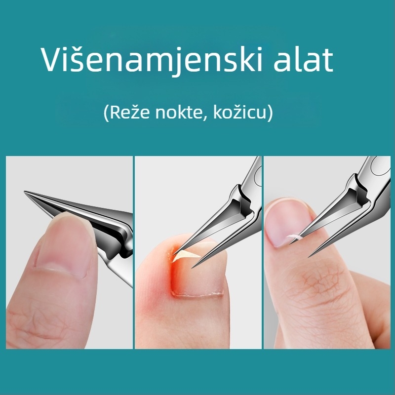 Set alata za njegu noktiju – od ugljičnog čelika, 114 g, marke Baku li, za opću uporabu