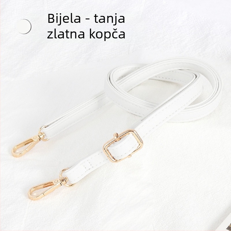 Remen za torbu, podesivi, tanak, PU koža, za male torbe, gradski minimalistički stil