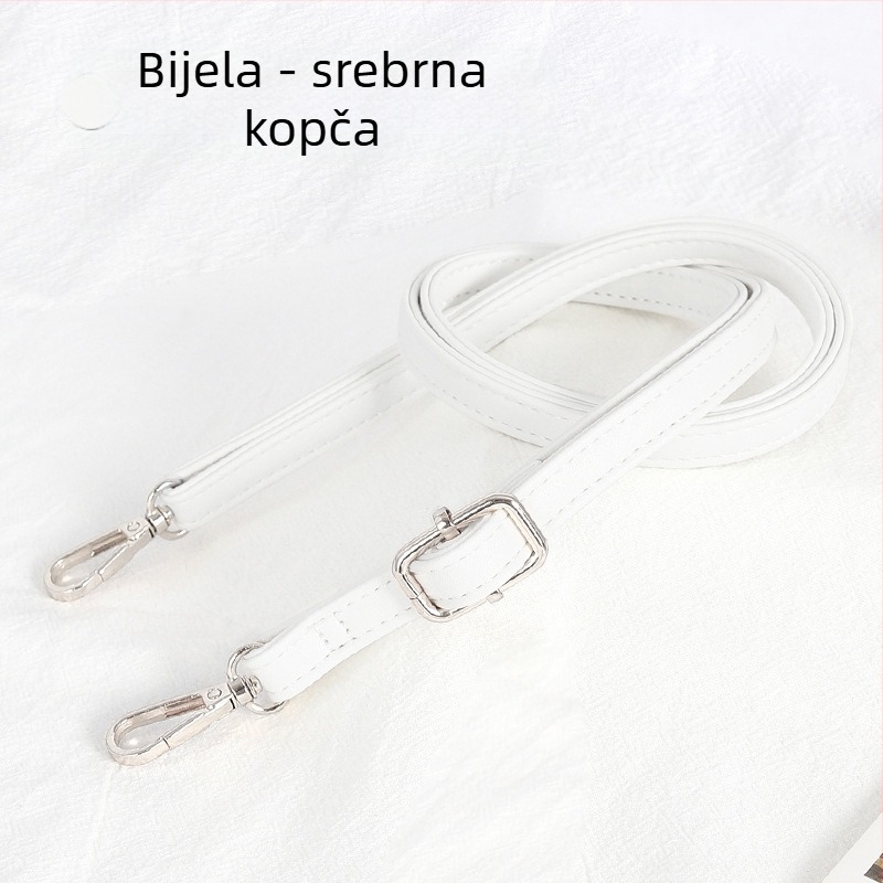 Remen za torbu, podesivi, tanak, PU koža, za male torbe, gradski minimalistički stil