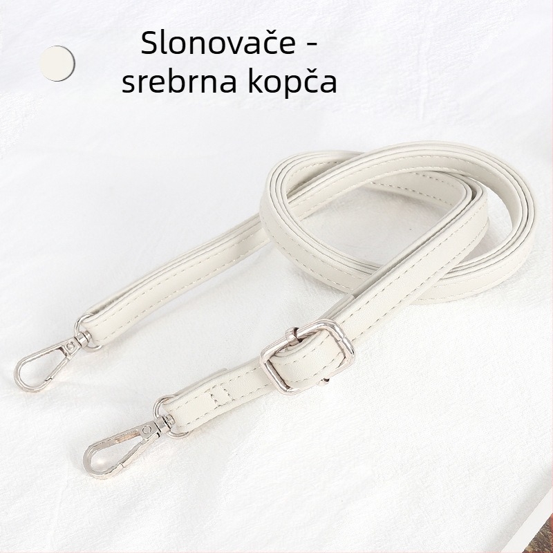 Remen za torbu, podesivi, tanak, PU koža, za male torbe, gradski minimalistički stil