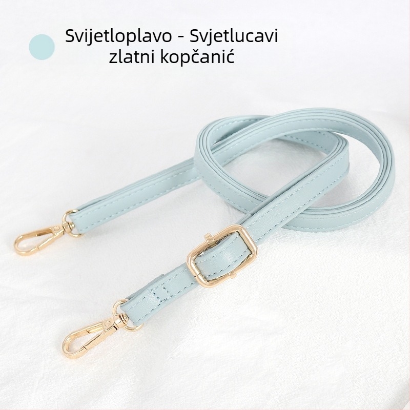 Remen za torbu, podesivi, tanak, PU koža, za male torbe, gradski minimalistički stil