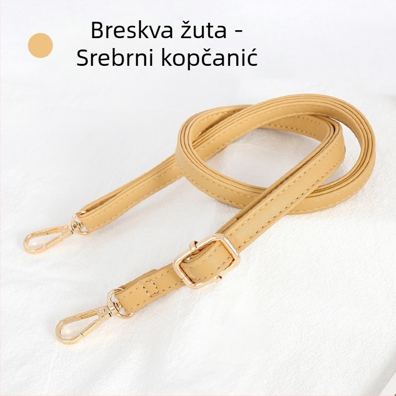 Remen za torbu, podesivi, tanak, PU koža, za male torbe, gradski minimalistički stil