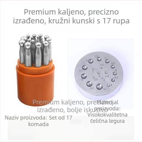 Drveni set alata za izradu nakita: alat za oblikovanje perli, bušilica za perle, konveksne udubine, kalup za kuglične perle, alat za zlatnu izradu nakita; Nije za uvoz; Brand: Druga marka; Bez prilagođavanja