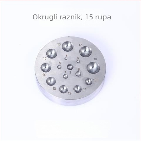 Drveni set alata za izradu nakita: alat za oblikovanje perli, bušilica za perle, konveksne udubine, kalup za kuglične perle, alat za zlatnu izradu nakita; Nije za uvoz; Brand: Druga marka; Bez prilagođavanja