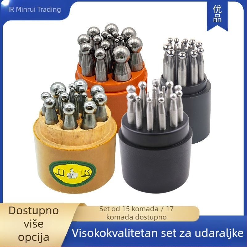 Drveni set alata za izradu nakita: alat za oblikovanje perli, bušilica za perle, konveksne udubine, kalup za kuglične perle, alat za zlatnu izradu nakita; Nije za uvoz; Brand: Druga marka; Bez prilagođavanja