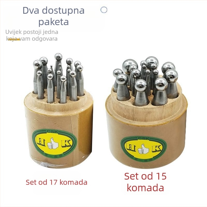 Drveni set alata za izradu nakita: alat za oblikovanje perli, bušilica za perle, konveksne udubine, kalup za kuglične perle, alat za zlatnu izradu nakita; Nije za uvoz; Brand: Druga marka; Bez prilagođavanja