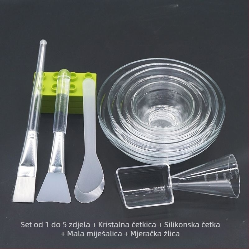 Zdjelica za jaje na pari, okrugla, otporna na toplinu, staklena, minimalistički stil, novi kineski stil