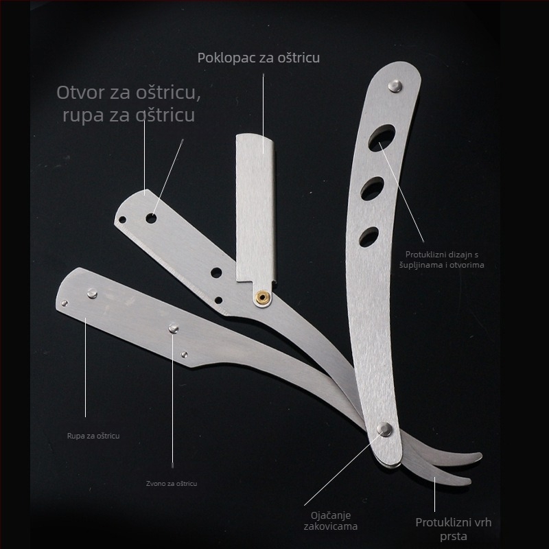 Ziya ručna britva s odvojivom oštricom, prilagođeno pakiranje