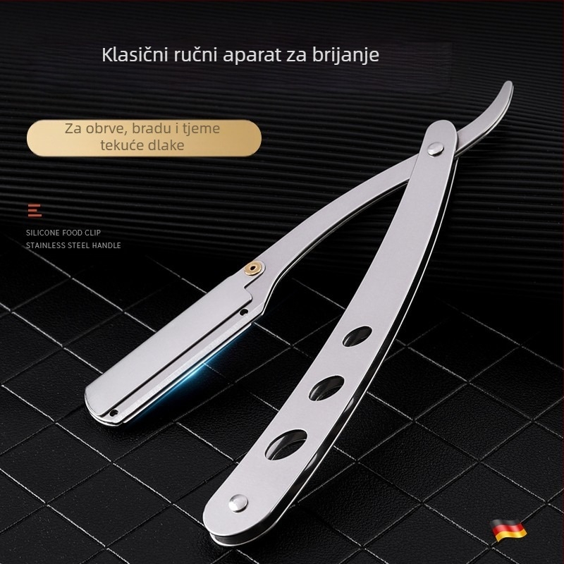 Ručni brijač s vintage dizajnom, marka Steel will, nije uvezeno, kutija 400 kom.