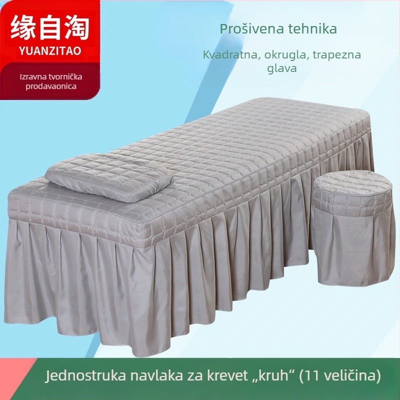 From Tao Pokrivač za krevet s uzorkom Bread-grid, debeo, poliester-bavlna, za sve sezone