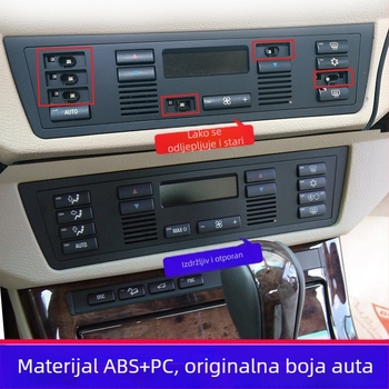 Okachi ABS prekidač panela klima za BMW X5 E53 i seriju 5 E39