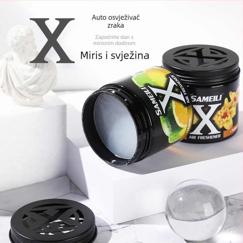 X Series Auto aromatski osvježivač - cvjetni miris, plastično kućište, 100-200 ml, trajanje 31-60 dana, montiranje na sjedalo