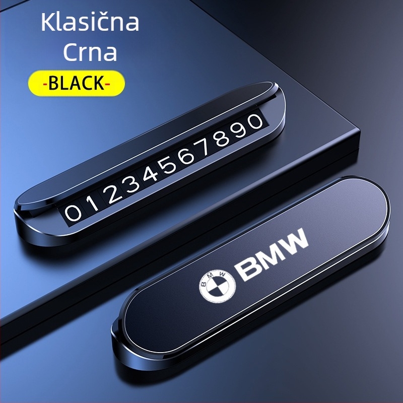 CARGIFT plastična privremena tablica za parkiranje, NV4 model, skriveni tip, tiskano logo OK