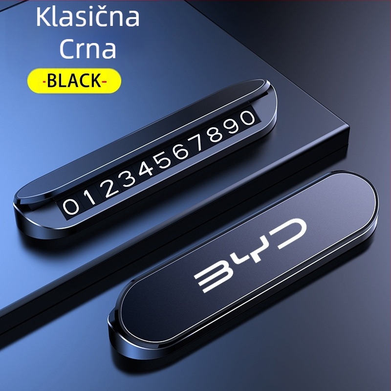 CARGIFT plastična privremena tablica za parkiranje, NV4 model, skriveni tip, tiskano logo OK
