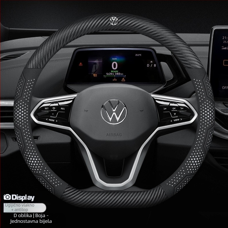 Nadomak volana od suedea - univerzalna za sve sezone, originalnog stila, Sulemei branda, ugradnja prilagođena automobilima.