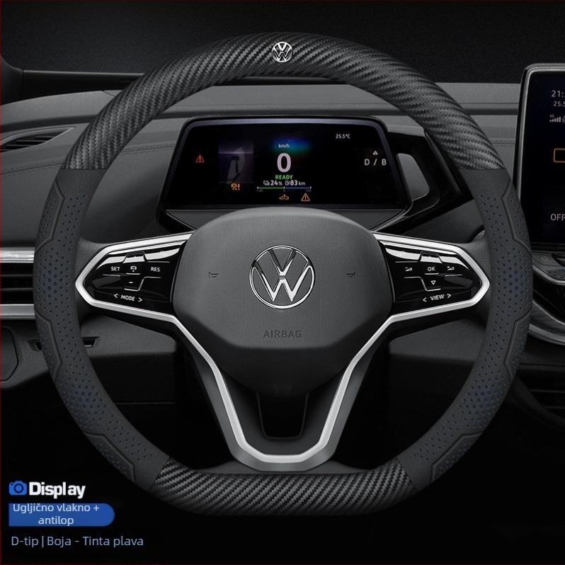 Nadomak volana od suedea - univerzalna za sve sezone, originalnog stila, Sulemei branda, ugradnja prilagođena automobilima.