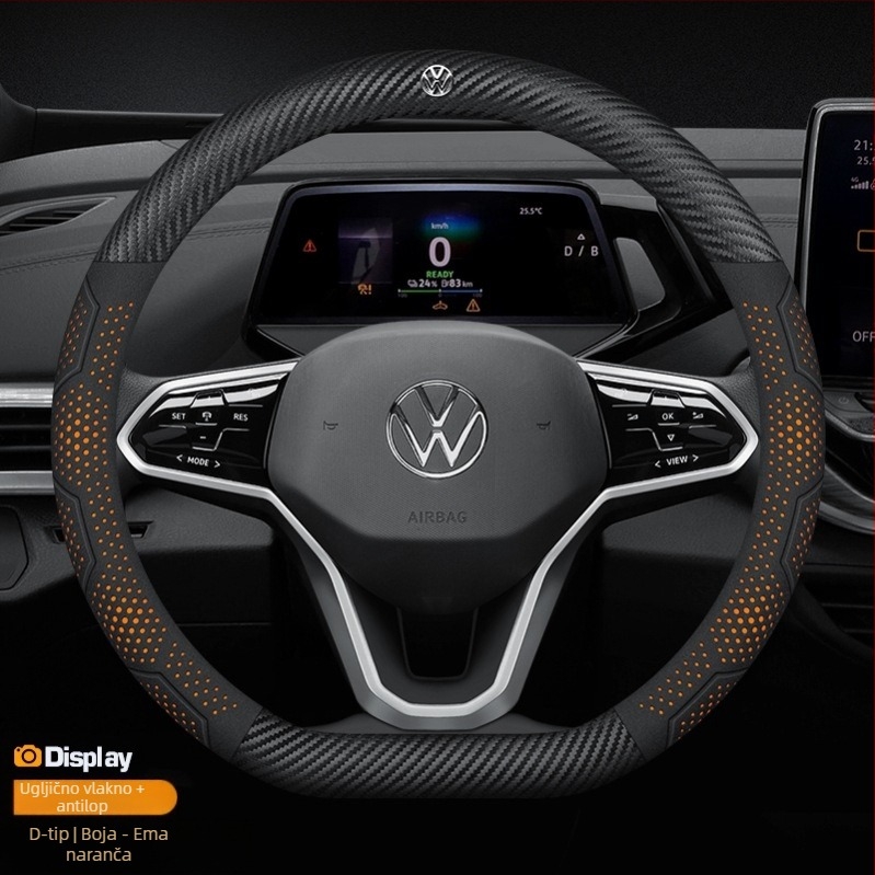 Nadomak volana od suedea - univerzalna za sve sezone, originalnog stila, Sulemei branda, ugradnja prilagođena automobilima.