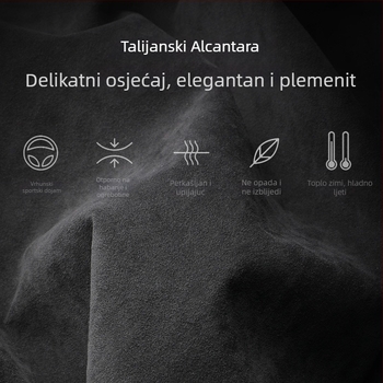 SNBLO Panel središnje konzole od Alcantara za Mercedes-Benz Klase C C260L/C200L (2015-2018)