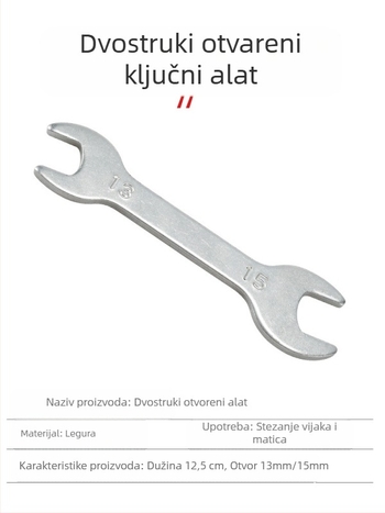 16-u-1 alat za popravak bicikla, sklopiva metalna konstrukcija